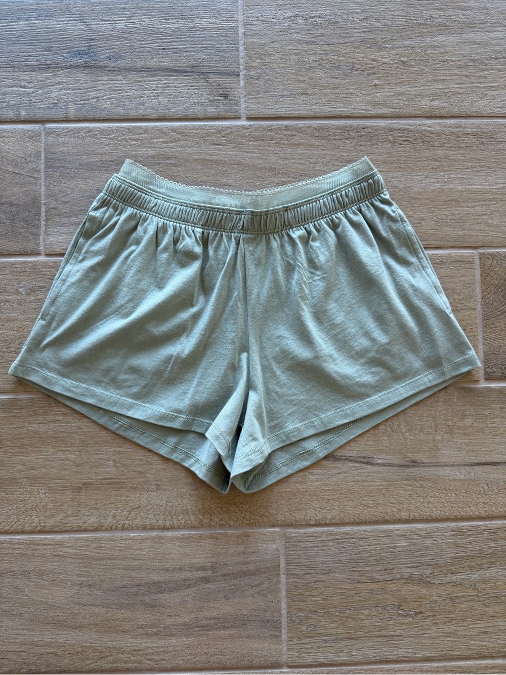 NWOT Victoria's Secret PINK Lace Trim Micro Lounge Shorts Size XS